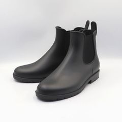 レミア lemia RM0701 サイドゴア レインブーツ 梅雨 長靴 ブラック レディース 新品