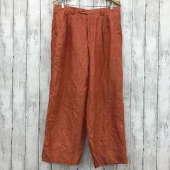 【 ANGELINO 】ワイドパンツ オレンジ 34サイズ