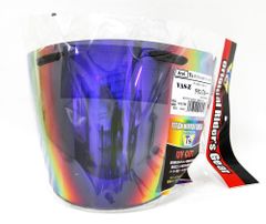 T's ミラーシールドArai VAS-Zブロー スモークベース（チタンブルー