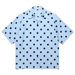 美品 WACKO MARIA DOTS OPEN ドット レーヨン シャツ - メルカリ