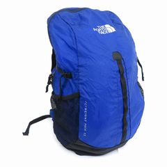 #ab ノースフェイス THE NORTH FACE リュックサック 青 黒 NM81950 フライウェイトパック FLYWEIGHT PACK 22 美品 937528 k01