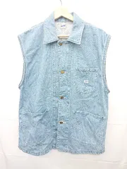 ◇ Θ Lee リー デニム ベスト サイズF ライトブルー系 レディース メンズ E  【1507010000291】