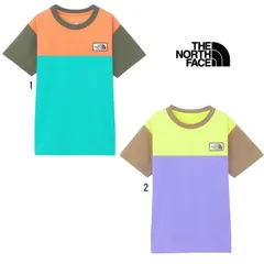 ザ・ノース・フェイス ショートスリーブTNFグランドティー キッズ NTJ32338 Tシャツ 子供 配色切替Tシャツ ジュニア