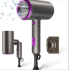 ドライヤー 大風量 速乾 人気 ランキング 軽い ヘアドライヤー 折り畳み式 1300W マイナスイオン 恒温ヘアケア リング付き ノズル付き 過熱防止 家庭用/業務用/旅行用 携帯ドライヤー (2306052461)