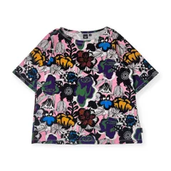 marimekko × UNIQLO マリメッコ ユニクロ コラボ フローラル 総柄 半袖 Tシャツ カットソー L/マルチ レディース