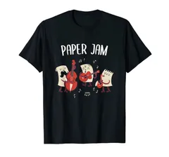 Paper Jam 面白いジャズバンド ミュージシャンギフト ジャムセッション Tシャツ