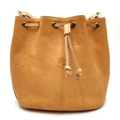 【K471】最終値下げ/IL BISONTE（イルビゾンテ）/ショルダーバッグ/ライトブラウン