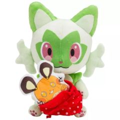 [중고] 봉제인형 냐오하 Pokemon Christmas Toy Factory 봉제인형 [포켓몬스터] 포켓몬센터 한정