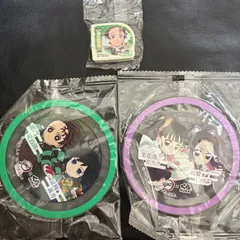 鬼滅の刃 消しゴム コースター くら寿司 炭治郎 義勇 しのぶ カナヲ