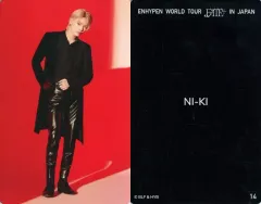 【中古】コレクションカード(男性) 14：ENHYPEN/ニキ(NI-KI)/「ENHYPEN WORLD TOUR ’FATE PLUS’ IN JAPAN」フォトカード