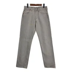 デッドストック 90年代 USA製 Levi's リーバイス 501 デニムパンツ ライトグレー (メンズ W29 L30) 中古 古着 T0146