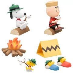 【中古】トレーディングフィギュア 全4種セット 「PEANUTS Enjoy! CAMP」
