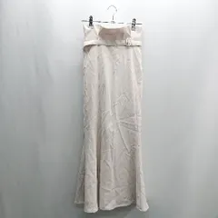 ◇ ⊇ one after another NICE CLAUP ロング丈 フレア スカート サイズS アイボリー レディース E  【1408220049240】