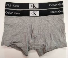 【2枚セット】Calvin Klein(カルバンクライン)   ボクサーパンツ グレイ メンズボクサーパンツ 男性下着 NB3528