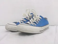 ◇ converse コンバース All Star 100 Colors Ox 1SC015 スニーカー シューズ サイズ23.5cm ブルー系 レディース P 【1307250009654】のサムネイル