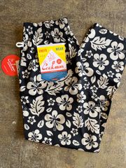 クックマンCOOKMAN CHEF PANTS 新品　HIBISCUS BLACK