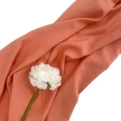 Lezalic 背景布 リネン調 300cm*250cm 無地 生地 物撮り 撮影用 内装 写真 多用途 シワが付きにくい バック スクリーン スタジオ 布 クロス (コーラルレッド) [コーラルレッド]