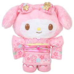 マイメロディ ぬいぐるみ 着物 和風 豪華な和柄の着物シリーズ サンリオ sanrio