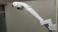 シャワーヘッドを下向きに向ける為のアダプター 30°角度を下にむけられます。 シャワーの向きをもっと下に向けたい時に。のサムネイル