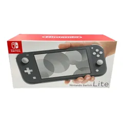 【NINTENDO】任天堂 SWITCH LITE HDH-S-GAZAA(JPN) ゲームハード ユニセックス 新品未使用品 グレー