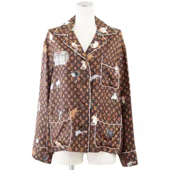 タグ付き☆日本完売品☆Louis Vuitton ブラウス バロック柄 42