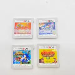 3DS 色々まとめて 4個セット ソフト 起動OK レトロゲーム カセット ドンキーコング ソニック ロストワールド パズドラ 妖怪三国志