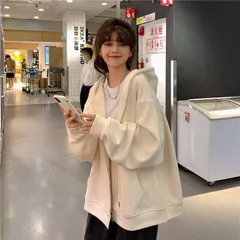 ジップアップパーカー レディース パーカー トップス トレーナー スウェット かわいい おしゃれ 可愛い 長袖 普段着 通学yg177