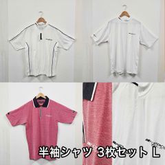 【限定1点】新品 訳あり 半袖 Tシャツ ポロシャツ 3枚セット L ワークスゴルフ 限定品