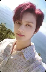 【中古】コレクションカード(男性) SEVENTEEN/JUN(ジュン)/体斜め・裏面水色/CD「7th Mini Album ： Heng：garae (胴上げ)」(DUL Ver.)封入特典フォトカード