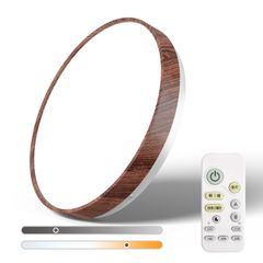 ICHIYO ledシーリングライト 6-8畳 和室 30W 3300lm 照明器具 リモコン付き 調色調光 木調目 常夜灯 天井照明 日本語説明書付き 明るさメモリ 15分/30分/60分スリープタイム 玄関部屋 寝室 和室 台所 洗面所 PSE認証獲得