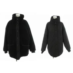 フリークスストア FREAKS STORE キルティングコート リバーシブル 中綿ジャケット F 黒 /MM