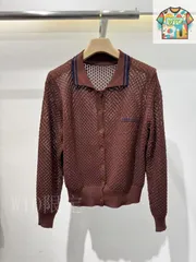MIU MIU - 極美品 miumiu カーディガン ブラウン/キャメル系 38 MIU MIU - 極美品 miumiu カーディガン ブラウン/キャメル系 38