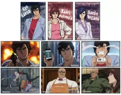 【中古】バッジ・ピンズ(キャラクター) 全9種セット 「劇場版シティーハンター 新宿プライベート・アイズ スクエア缶バッジ」