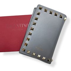 VALENTINO ヴァレンティノ ロックスタッズ 折り財布 QW0P0R14BOL