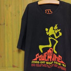 Disney ディズニー Goofy Movie グーフィームービー  PowerLine パワーライン STAND OUT WORLD TOUR '95  Tシャツ