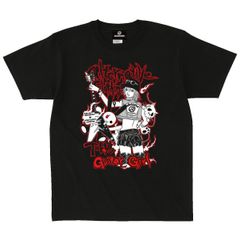 新品 MILKBOY 暗黒エンターテイメント コラボ Tシャツ ソフビ ブラック