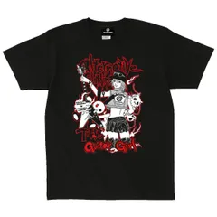 【喜国雅彦×オルタナティヴクロージングコラボ】 ギターガールＴシャツ フライングV マイケルシェンカー ロックTシャツ バンドTシャツ AT-71