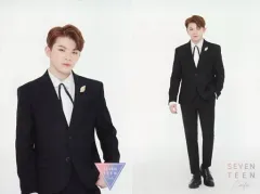 【中古】ポストカード(男性) ウジ ポストカードセット(2枚セット) 「SEVENTEEN CAFE 2019」