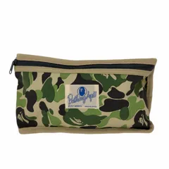 アベイシングエイプ A BATHING APE 初期タグ カモ ポーチ メンズ 表記無 のサムネイル