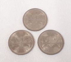 値下げしました！☆記念コイン　昭和　天皇陛下　御在位50年　プルーフ硬貨　3枚セット！