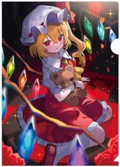 東方project レミフラ　フラン　パジャマ　美少女　クリアファイル　VY14 東方project レミフラ フラン パジャマ 美少女 クリアファイル