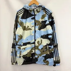 PAKAIAN ADIDAS CAMO WB FZ フーディ カモ ウィンドブレーカー サイズ180 07061114 01
