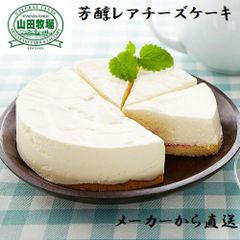 滋賀県信楽 山田牧場 芳醇レアチーズケーキ 5号 yd-c1
