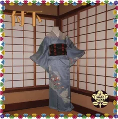 豪華振袖作家物絞り舞花文暈し染金彩着丈167.5cm正絹