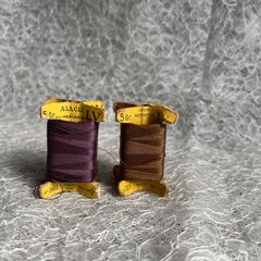 フランスアンティーク　糸巻き2色セット