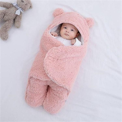 特売価格 新生児 赤ちゃん おくるみ ベビースリーパー 初生児 ベビー布団 フード付き 秋冬 蹴り防止 可愛い クマ 熊 出産祝い 記念撮影 道具 ギフト 寝袋