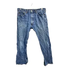 Levi's 505 デニムパンツ W36 リーバイス レギュラーフィット ビッグサイズ インディゴ コットン メキシコ製 古着卸 アメリカ仕入 2501-666