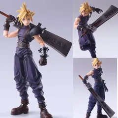 【新品未開封】ファイナルファンタジーVII ブリングアーツ クラウド・ストライフ PVC製 塗装済み可動フィギュア スクウェア・エニックス SQUARE ENIX