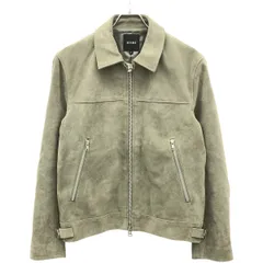 BEAMS ビームス 20AW スウェードレザージップブルゾン 11-18-5603-925 グレー Sのサムネイル