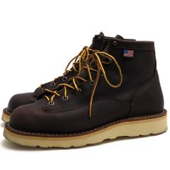 ダナー／Danner ワークブーツ シューズ 靴 メンズ 男性 男性用 レザー 革 本革 ダークブラウン 茶 ブラウン  15552 Bull Run 6inch Brown Cristy ワイズD ステッチダウン製法 Vibramソール